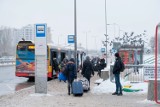 Śnieg w Warszawie. Mieszkańcy pokonywali zaspy, by wejść do komunikacji miejskiej. Są wysokie kary dla firm za nieodśnieżone przystanki
