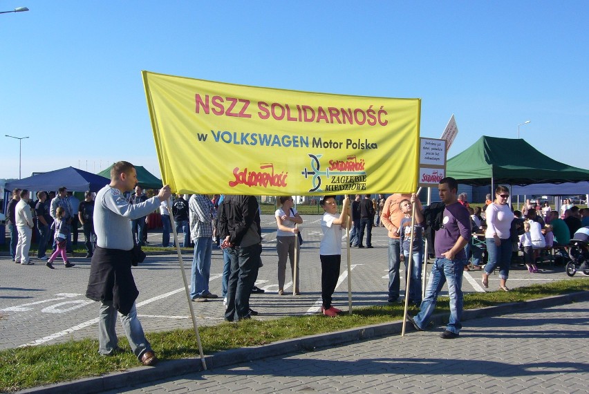 Polkowice: Negocjacje i piknik w VW MP