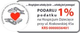 Hospicjum Dzięcięce - przekaż 1 procent podatku