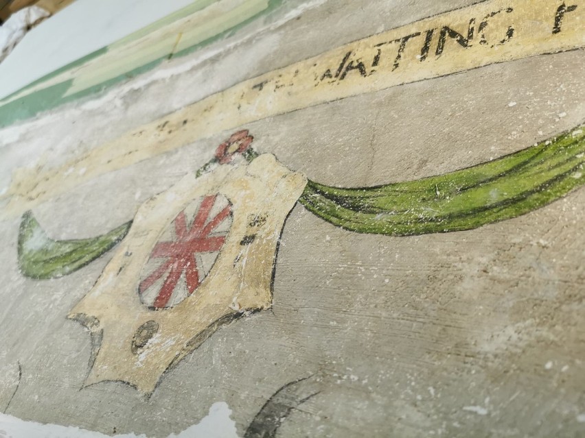 Malbork. Mural jeńca Stalagu XXB trafi do muzeum. Wciąż możesz pomóc w uratowaniu tej niezwykłej pamiątki