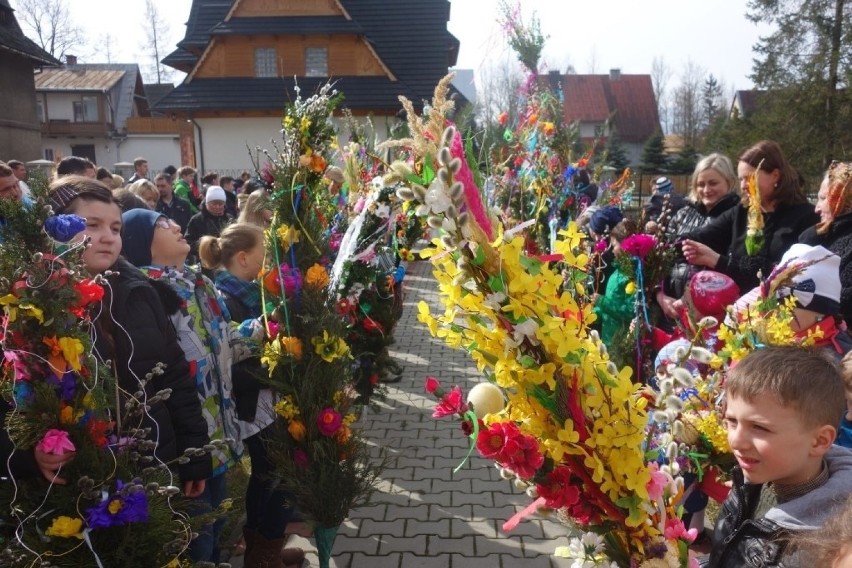 Podhale. Tak wyglądała Niedziela Palmowa przed pojawieniem się koronawirusa