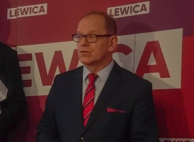 Poseł Wiesław Buż (SLD) z Rzeszowa.