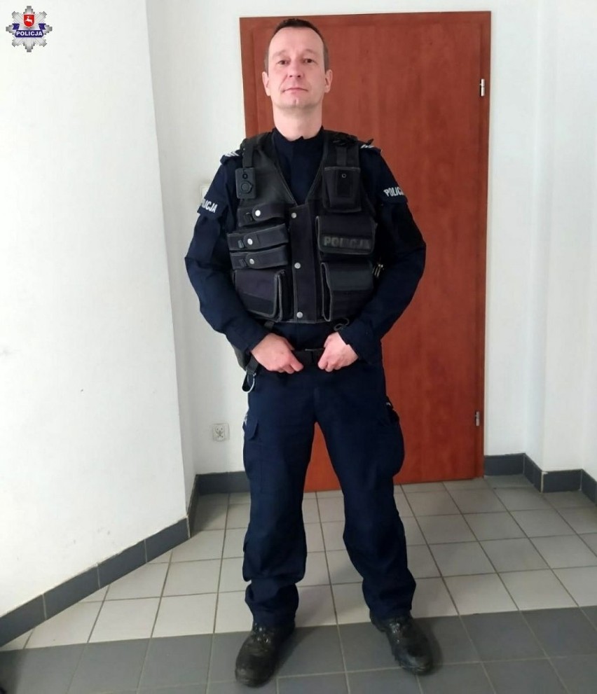 Policjant z Lublina oddał osocze, aby wspomóc leczenie chorych na koronawirusa