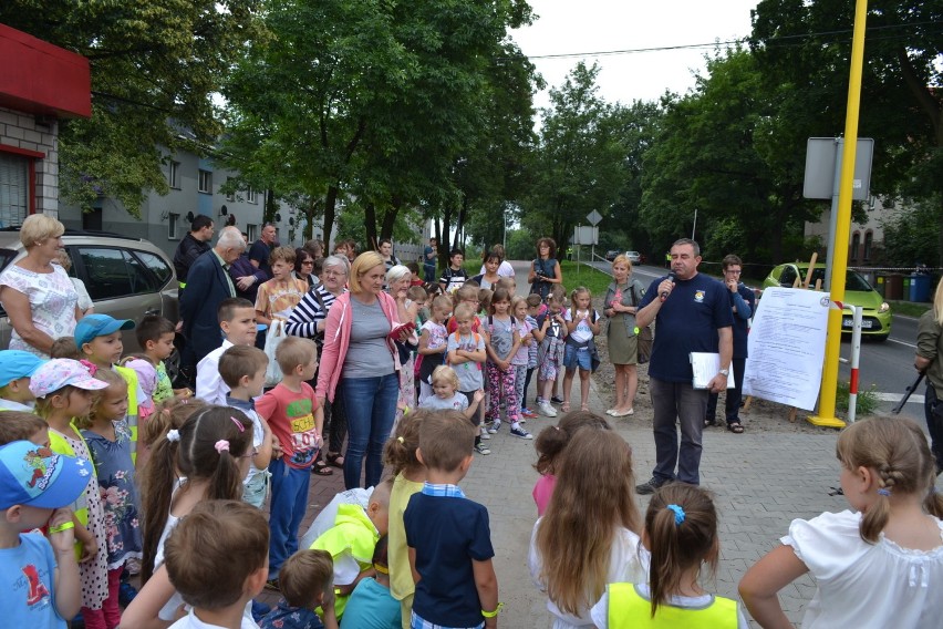 Akcja "Prędkość i hamowanie" na skrzyżowaniu w Brzezince ZDJĘCIA