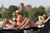 Kraków. Kiedyś przytulna plaża z barem i basenem, teraz pobojowisko