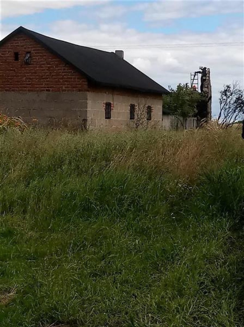 Pożar budynku gospodarczego w gminie Izbica Kujawska [zdjęcia]
