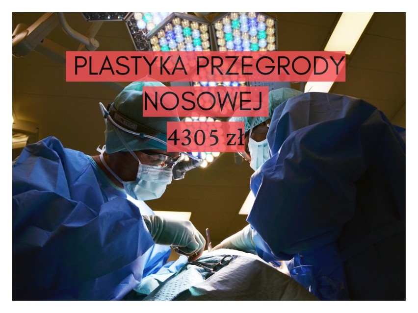 Tyle kosztują operacje i zabiegi plastyczne w szpitalu w Bydgoszczy [cennik]