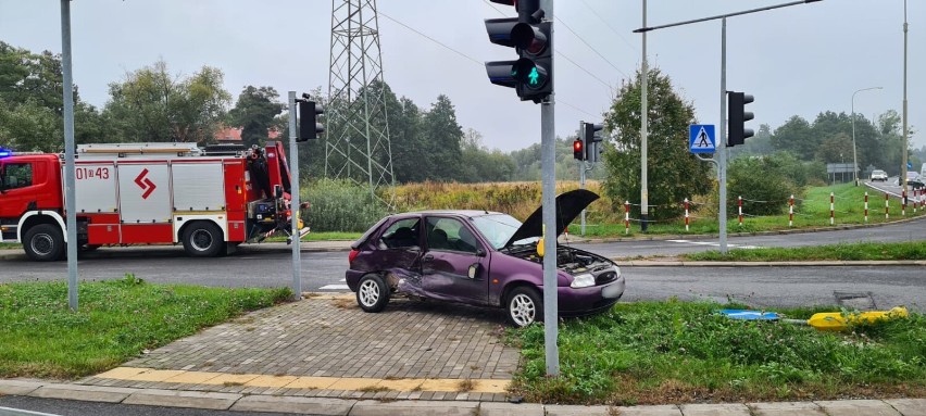 Wypadek Brzeg - 7.10.2021r.