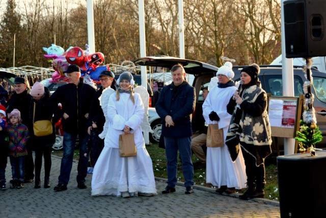 Dobre Anioły krążyły miedzy uczestnikami Wigilii Miejskiej w Zbąszynku 