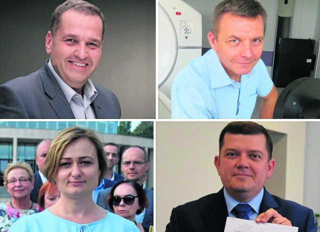 W wyborach wystartują: M. Bejnar-Bejnarowicz, S. Pieńkowski, R. Surowiec i J. Wójcicki