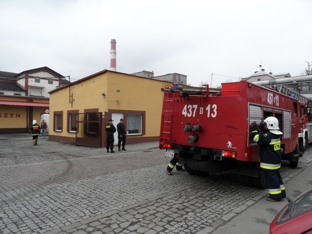 Dziewięć zastępów strażackich gasiło pożar, jaki wybuchł na terenie Zakładów Mięsnych w Cieszynie