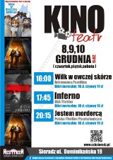 W sieradzkim kinie trzy filmy. 8-10.12 do obejrzenia Wilk w owczej skórze, Inferno i Jestem mordercą