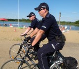 Piotrkowscy policjanci na rowerach patrolują miasto
