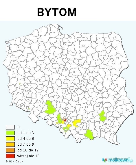 Mapa nazwisk w regionie: Najwięcej Hanysów jest w Zagłębiu, a Goroli na Śląsku