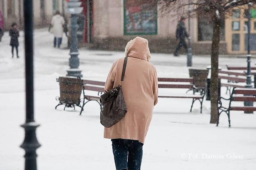 Pierwszy śnieg w Wałbrzychu