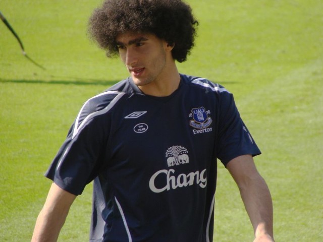 Marouane Fellaini - największa gwiazda Evertonu