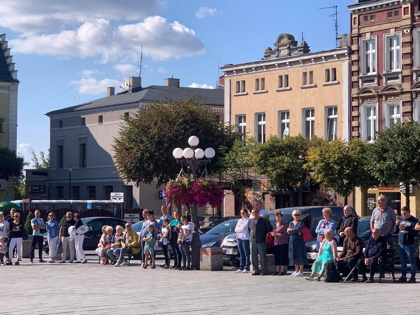 Września: XV Wrzesiński Festiwal Orkiestr Dętych - przemarsz ulicą Jana Pawła II i koncert na rynku [GALERIA]