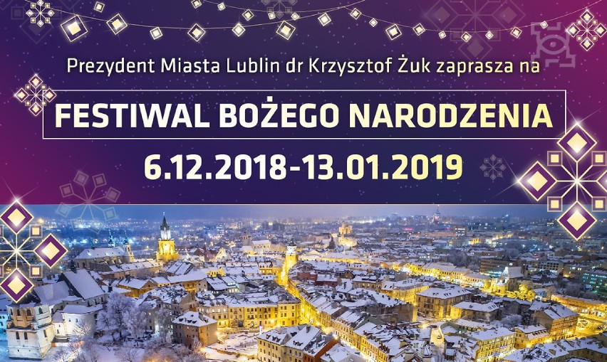 Święta Bożego Narodzenia w Lublinie. Będą iluminacje, festiwal świąteczny i miejski sylwester      