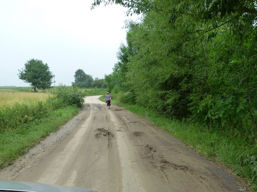 Gm. Fajsławice: Potężna burza przeszła przez gminę (ZDJĘCIA)