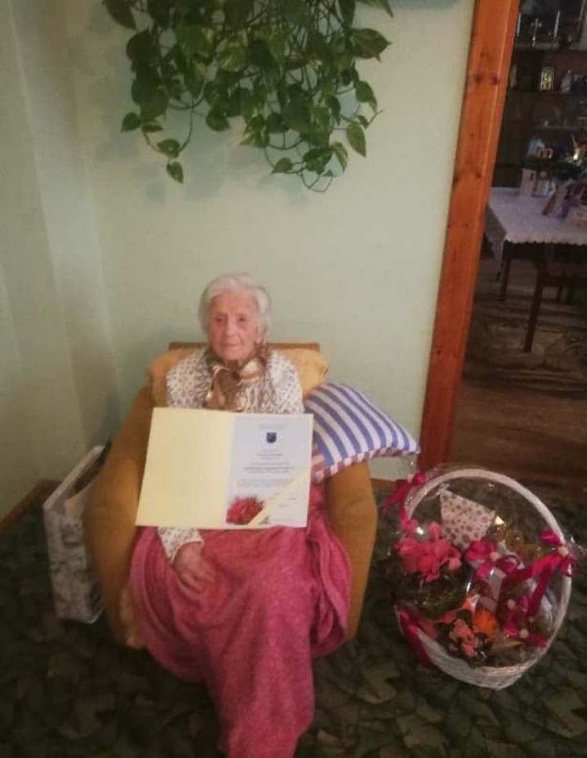 Pani Waleska z Brodnicy Górnej obchodziła 100. urodziny