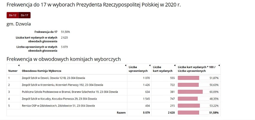 Wybory prezydenckie 2020 w Janowie Lubelskim. Sprawdź, jaka jest frekwencja