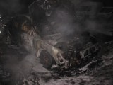 Pożar w komisie samochodowym w Goczałkowicach-Zdroju