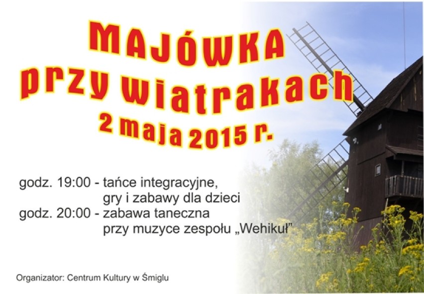 Imprezy na majowy weekend