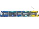 Wybraliśmy kolory nowych tramwajów: żółty przód i niebieski tył