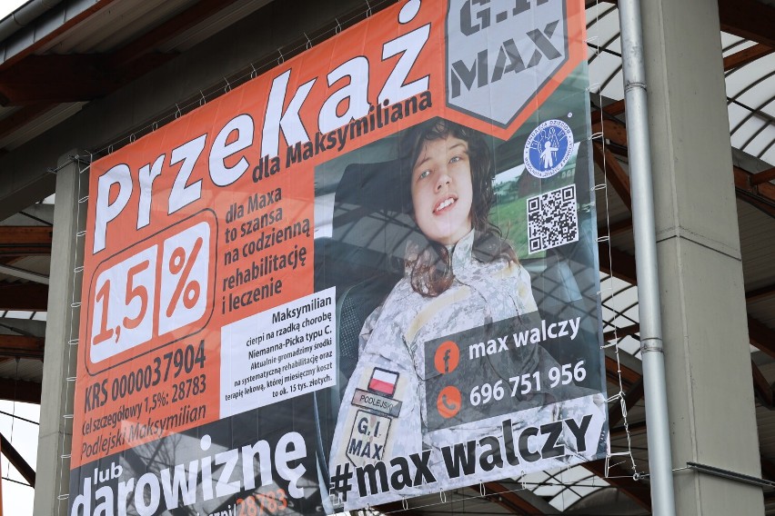 W centrum Czerwionki-Leszczyn pojawił się banner informujący...