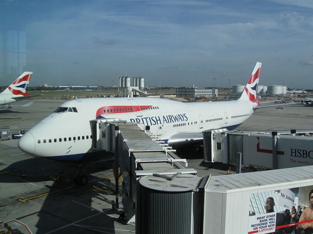 Port lotniczy Londyn-Heathrow jest największym portem lotniczym w Europie.