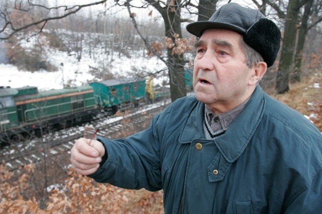 Tadeusz Słowikowski pierwszy szukał ukrytego pociągu