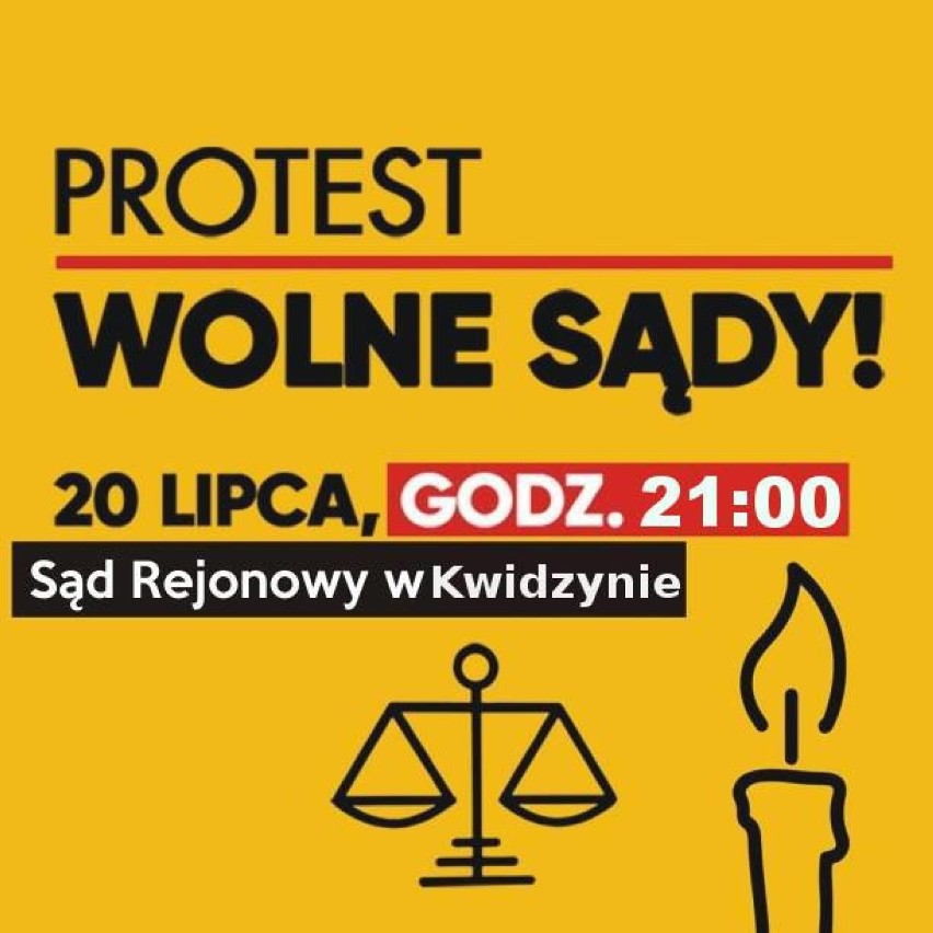 Protest w Kwidzynie
