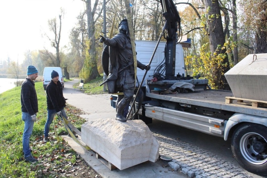 Lecha, legendarny założyciel Gniezna stanął nad Wenecją