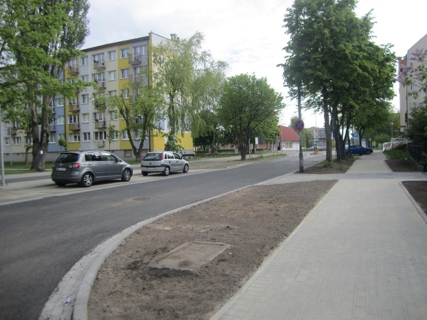 Zakończył się remont ulicy Jagiellońskiej w Ustce....
