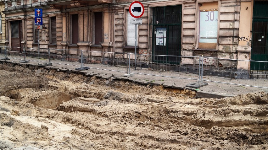 Trwa remont ul. Cieszkowskiego w Bydgoszczy [zdjęcia]