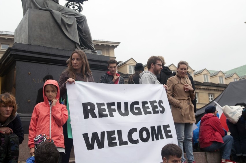 12 września w Warszawie odbyła się demonstracja "Uchodźcy...