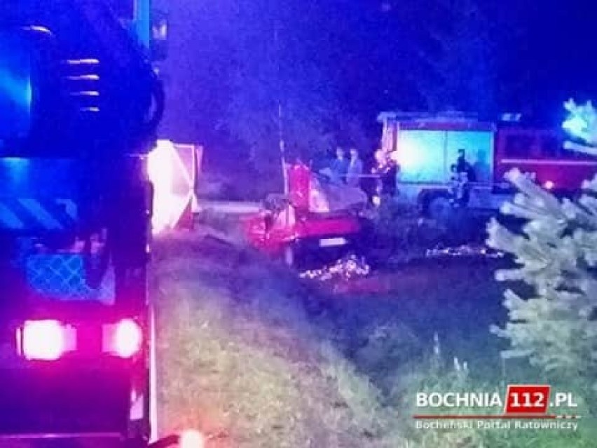 Wypadek w Baczkowie pod Bochnią. Nie żyją cztery osoby [ZDJĘCIA]