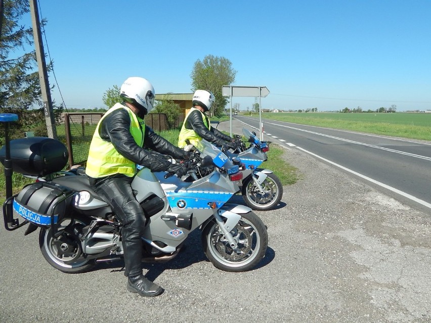 Motocyklowe patrole z KPP Radziejów