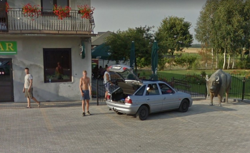 Gmina Osjaków na Google Street View. Rozpoznajesz miejsca...