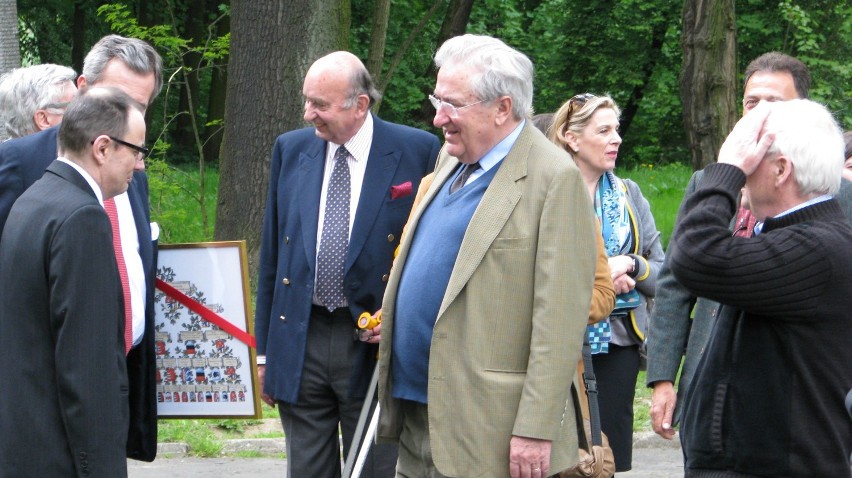 Rodzina Henckel von Donnersmarck odwiedziła Nakło Śląskie