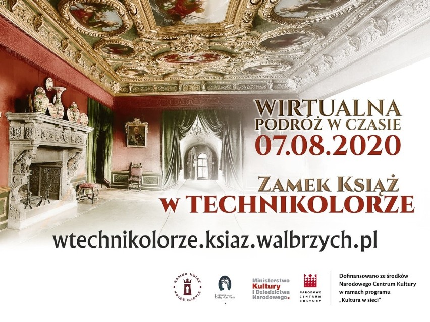 Wirtualna wystawa „Zamek Książ w technikolorze” pokaże świat którego już nie ma