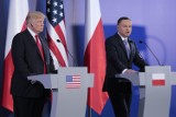 Spotkanie Andrzeja Dudy z Donaldem Trumpem na Zamku Królewskim w Warszawie [ZDJĘCIA]
