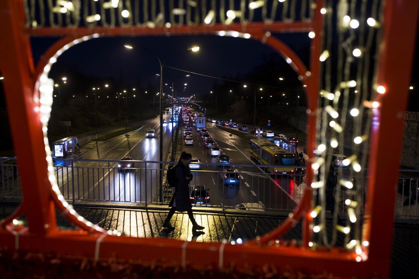 Iluminacja świąteczna Warszawy
