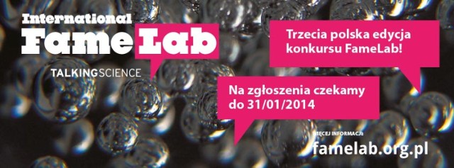 FameLab 2014: Konkurs młodych naukowców