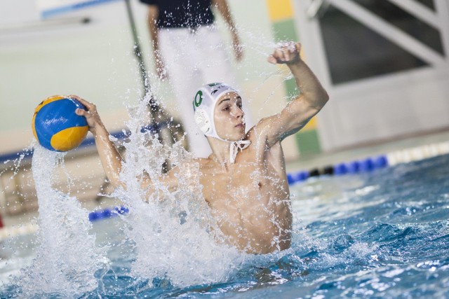 Mecz waterpolo. Legia Warszawa wygrała z KS Waterpolo Poznań [ZDJĘCIA]