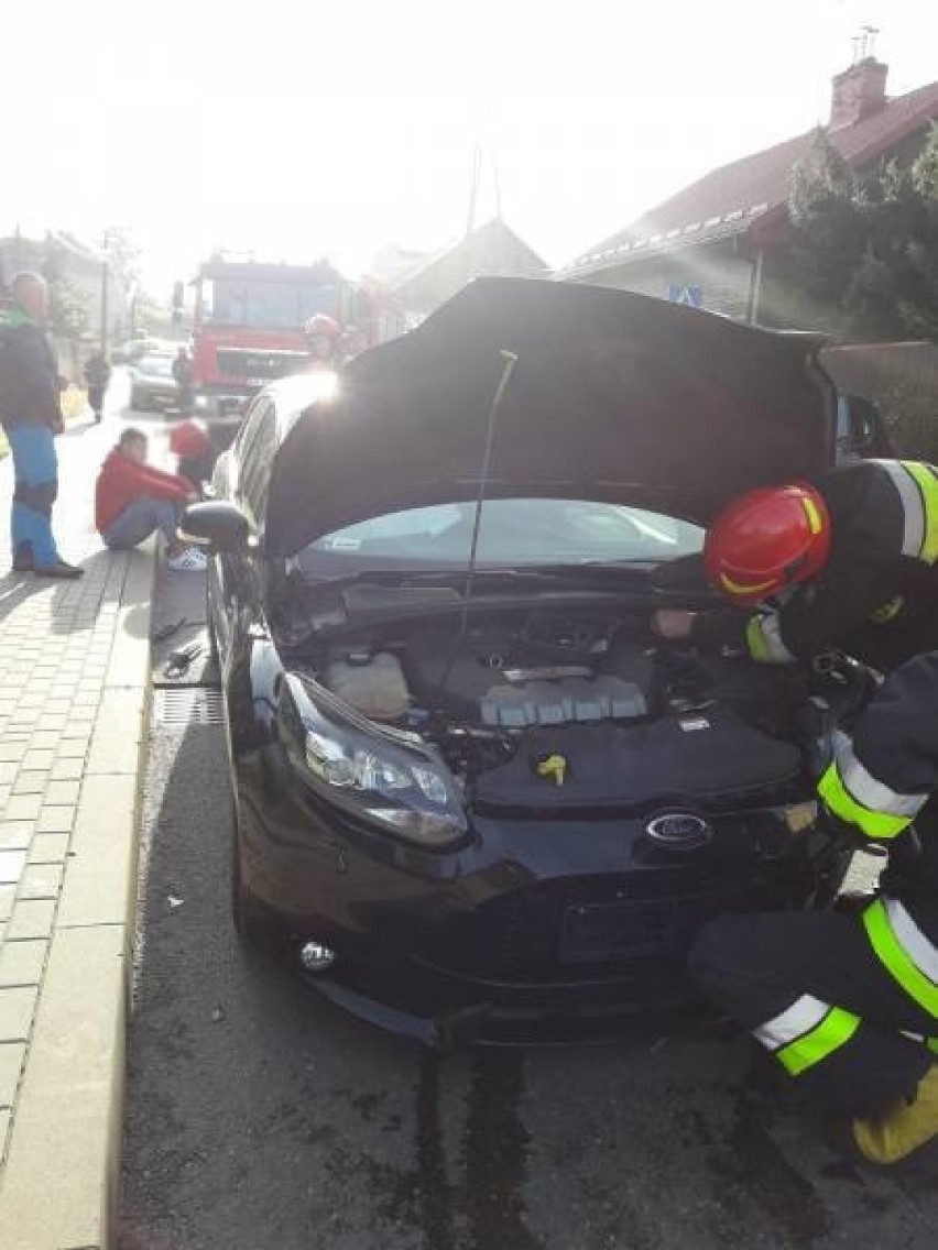 Wypadek na ul. Radzieckiej, zderzyły się dwa samochody osobowe