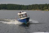 Na jeziorze Necko w Augustowie policjanci i pogranicznicy ratowali kajakarza 
