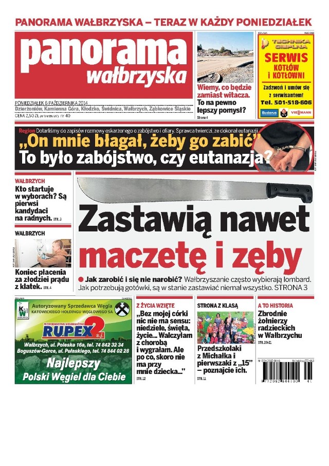 Panorama Wałbrzyska z 6 października!
Dostępna już w poniedziałek!