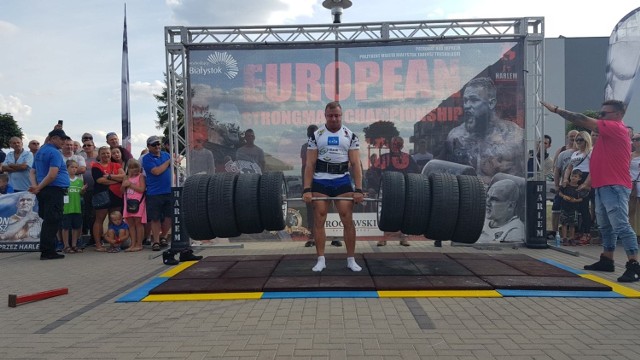 Zawody strongman w kat. 105 kg w Jelczu-Laskowicach - 15 sierpnia 2019 roku