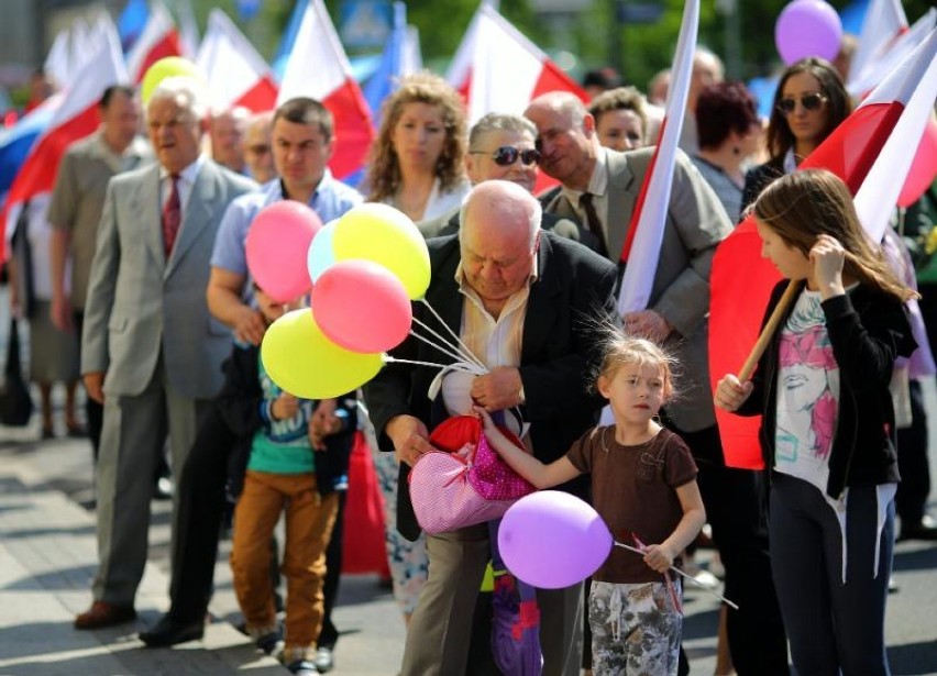 1 Maja 2021, Piotrków: Przypominamy pochody na Święto Pracy...